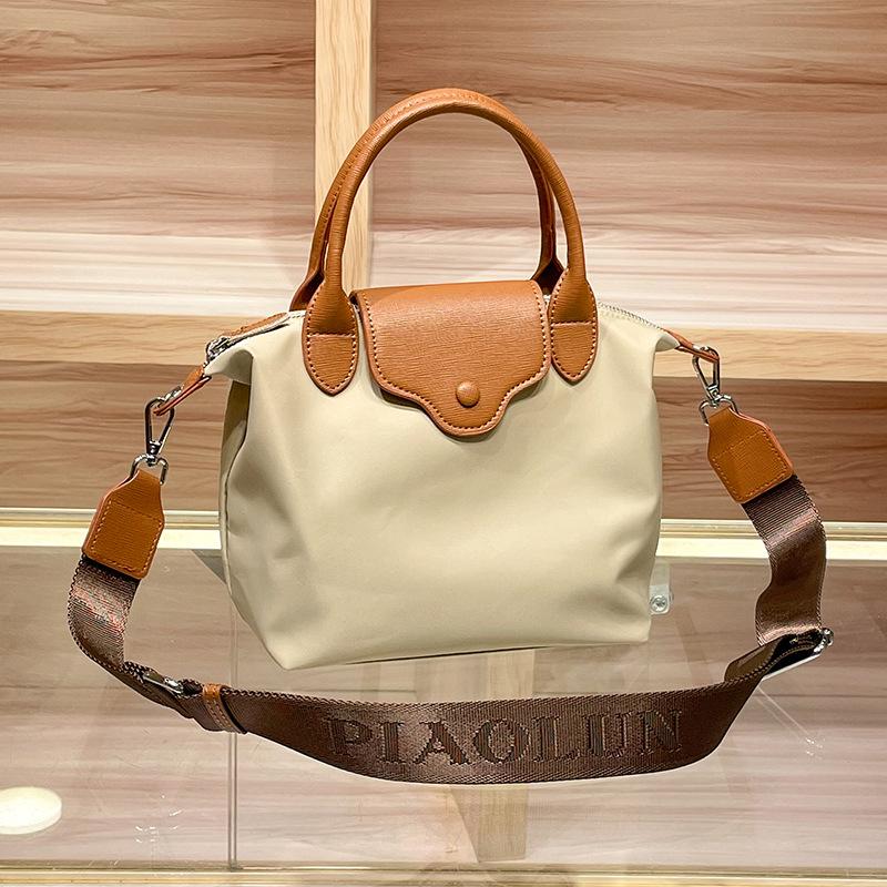 Simple and Fashionable Summer Women's Handbag, Large Capacity, Versatile, Single-shoulder Crossbody Dumpling Bag