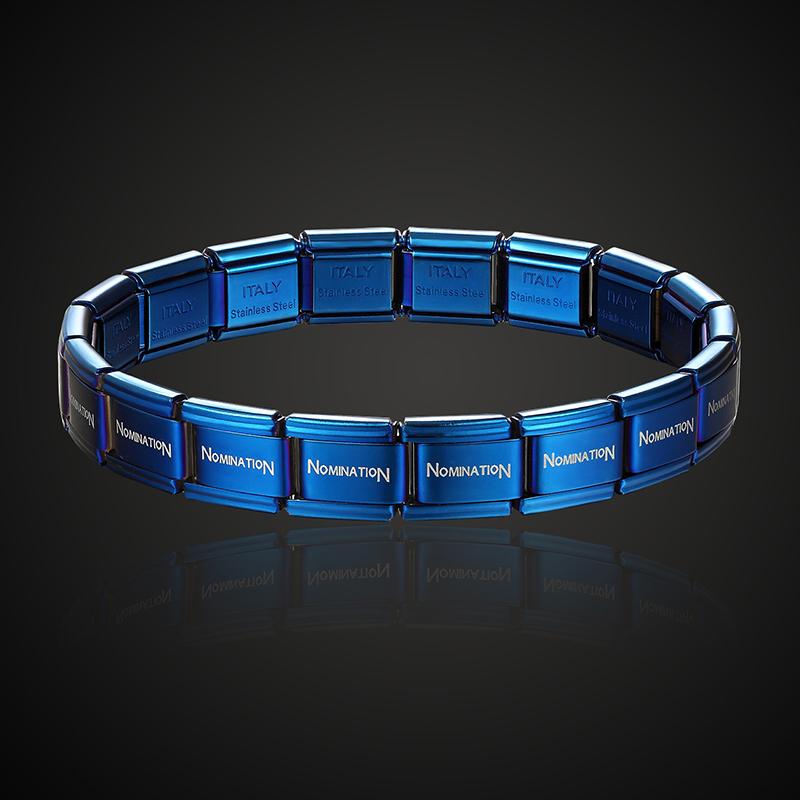 Lanruisha Namination Jewelry Popular Style Stainless Steel Bracelet Letter And Stretch Fashion Bangle For Everybody Jewelry