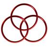 Villingen Mazda Demio DJ MAZDA2 Roadster ND Series CX-3 Air Conditioner Vent Ring Bezel Bench Ring (Red)