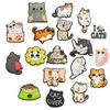 Adorable Cat Crocs Charms & DIY Shoe Buckles - PVC Drip Mold Accessories