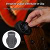 Clip On Metronome Mini Rechargeable Color Screen Metronome Portable Dynamic Visual Beat Memory Function