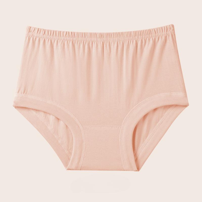 Underwear for Middle-aged Elderly Made of Pure Lingerie Cotton Breathabl Plus Size Fat Big Red Zodiac Year Triangle Panties