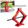 Scissor Jack Professional Car Trunk Tire Iron Handle Lifting Tool Red for Outdoors2T