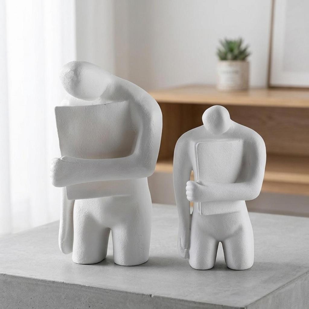 Abstract Human Figurine Minimalist Tabletop Decorative for Minimalists