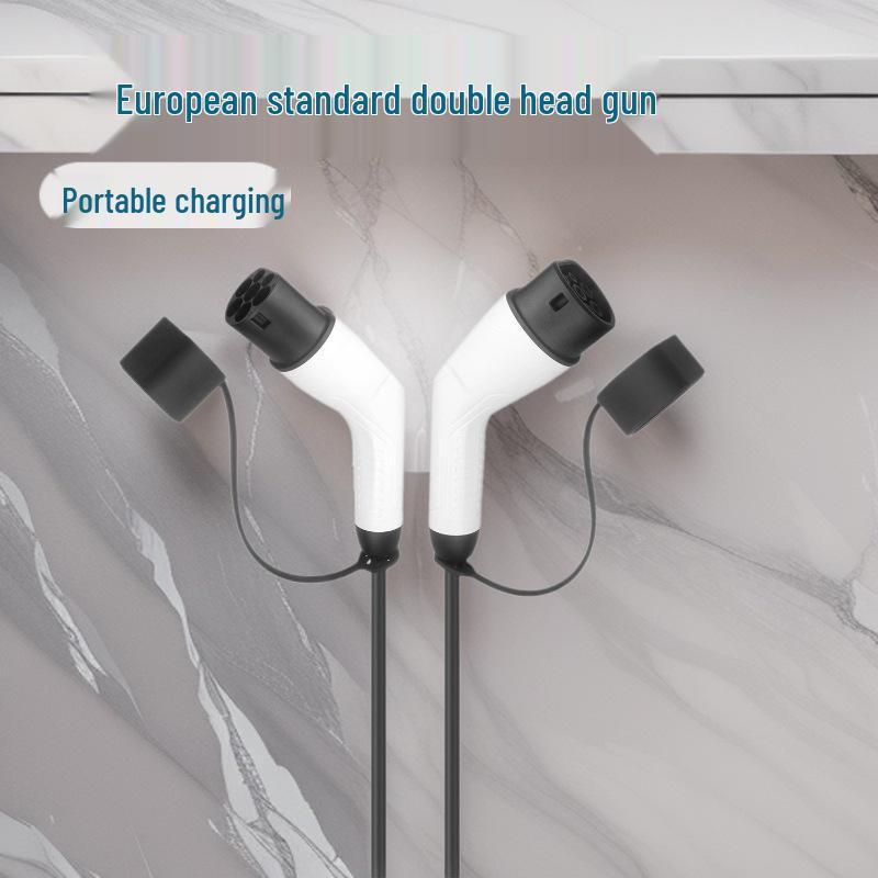 

European Standard Dual-Head 16A/32A AC Portable Charger with Multiple Power Options 240V-16A-3.5KW-3M