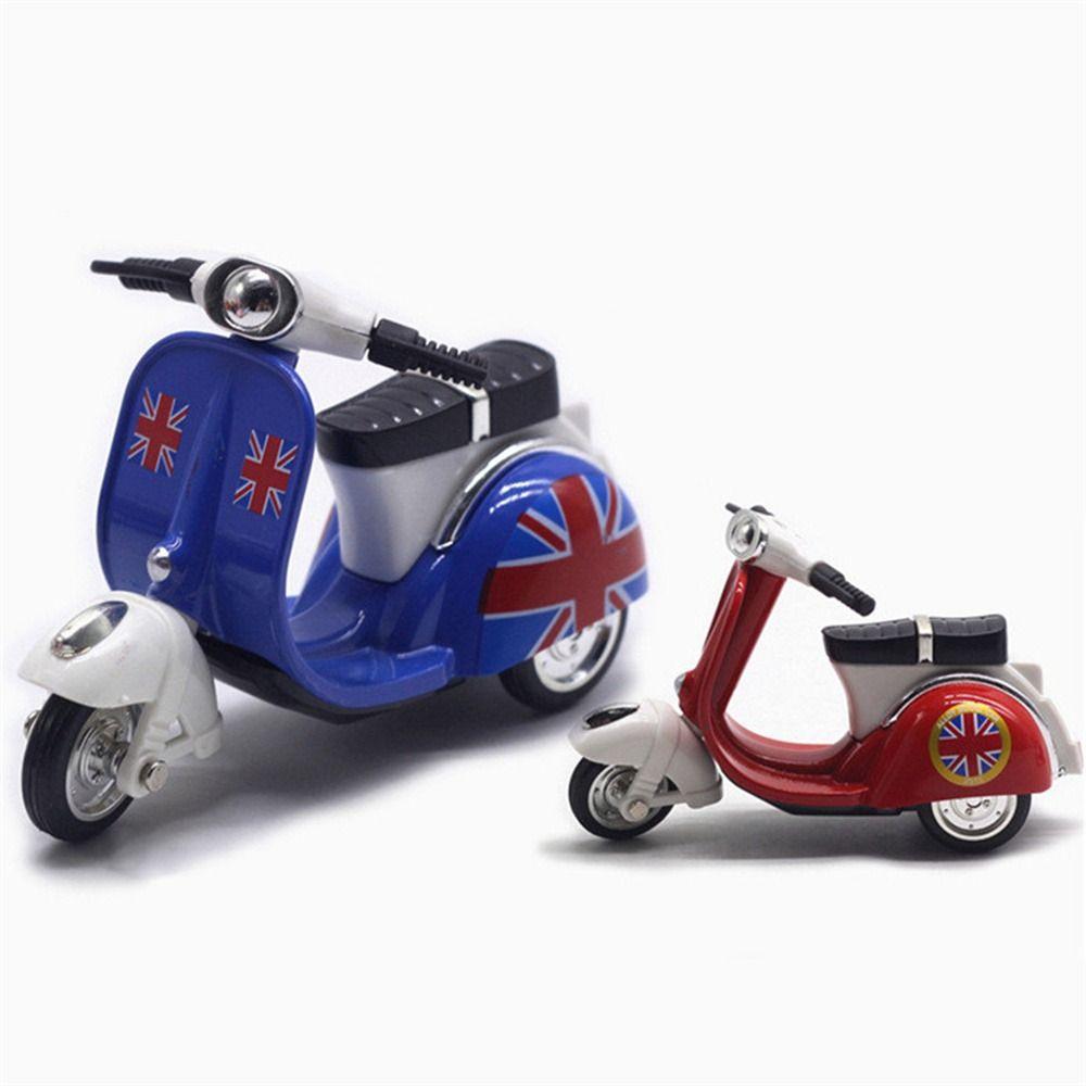 Miniature Motorcycle Model Pull-back Simulation Motorcycle Toy Portable Mini Motorcycle  Kids Toy