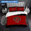 Warcraft game 3pcs K-pop music group Bedding set,Ideal for Bedroom, Dormitory,Including Duvet Cover And 2pcs Pillowcases,Fan gifts