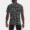 Under Armour Ua Your Face Off Print Crew Neck T-Shirt Men T-Shirts Black 1361484-001