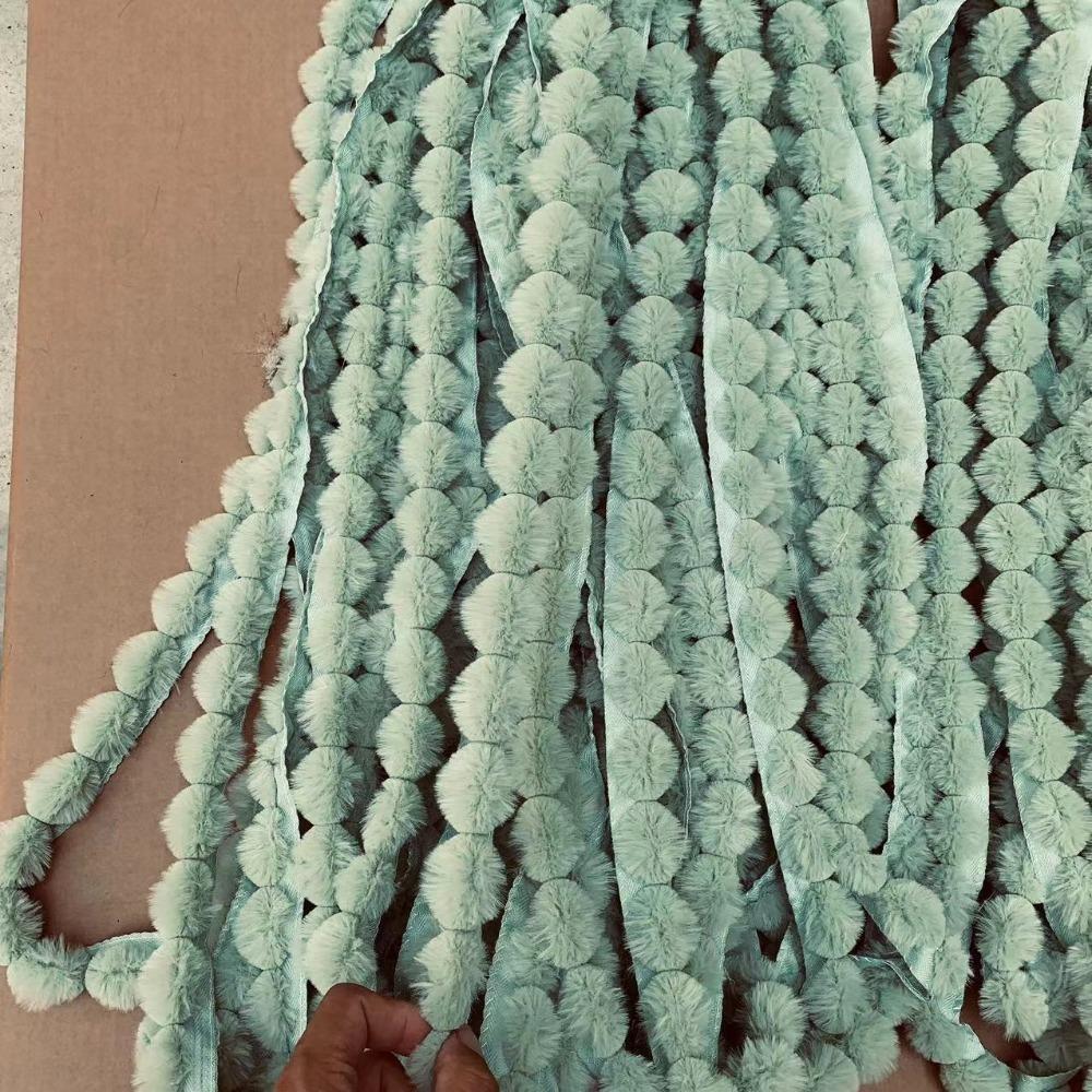 Cuff Plush Strip Fluffy Trim 1M Artificial Fur Stripe Decoration  Children's Clothing Placket