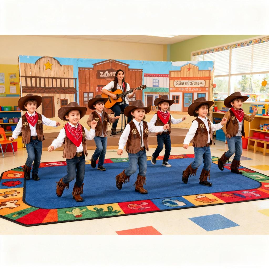 Cowboy and Cowgirl Costume Set Includes and Foldable Hat Perfect for Western Halloween School and 4 Styles [RUIXIA1] Kids' (2-Piece Set, 3-Piece Set)