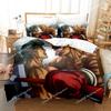 Nuovo Set Biancheria da Letto Anime Hajime No Ippo Copripiumino Piumone Set da Letto Coperta Copricuscino King Queen Twin Size Ragazzi Ragazze Adulto