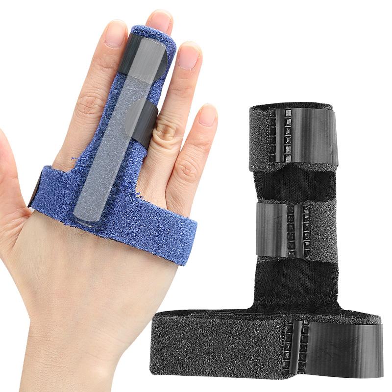 OK Polyester Cloth Finger Splint Bone Tendon Finger Sleeve Thumb Aluminum Plate Fixed Support Finger Guard Model 005