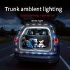 2m/4m Car Trunk Light Strip Flexible PVC Soft Led Light Strip Hidden Trunk Automatic Induction Lamp Universal for Suv/Mpv/Sedan