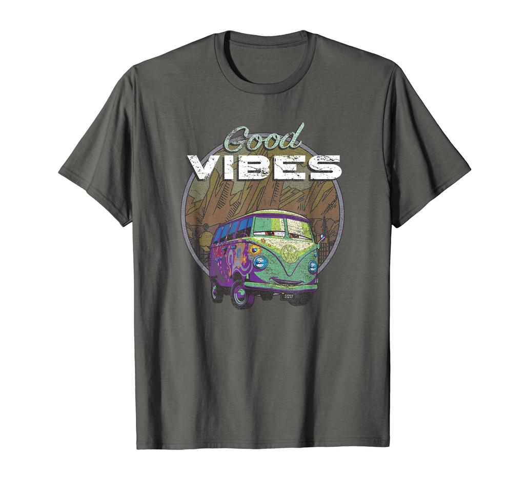 Disney Pixar Cars Good Vibes Scenic Fillmore Circle T-Shirt