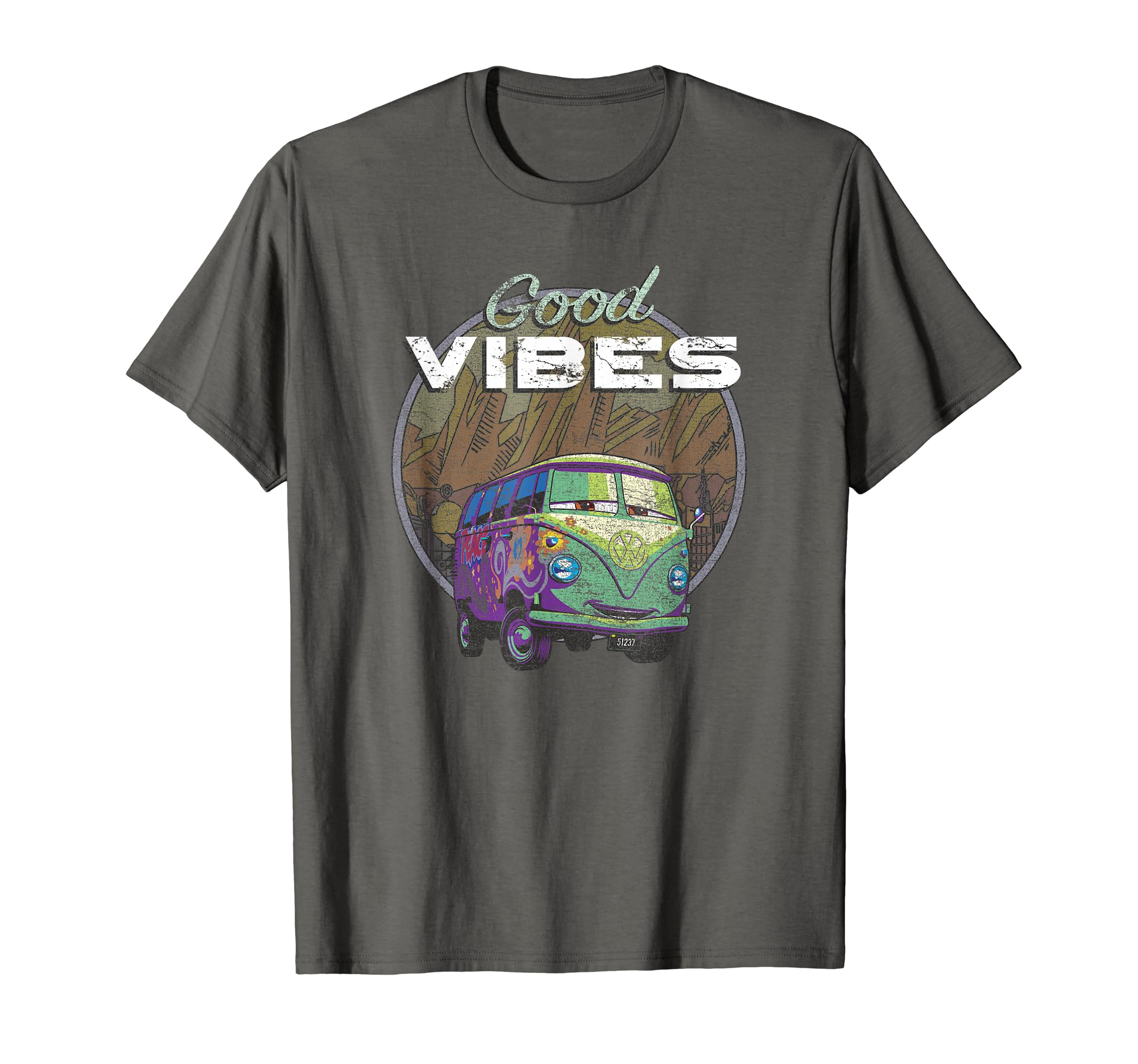 

Disney Pixar Cars Good Vibes Scenic Fillmore Circle T-Shirt