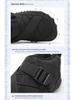 Wasserdichte, fleecegefütterte Fünffinger-Baumwoll-Schneestiefel: Rutschfeste, Verschleißfeste Unisex-Outdoor-Schuhe