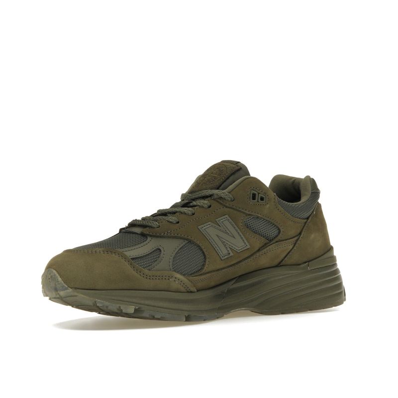 Stone Island X New Balance 991v2 Made In England Ghost Pack - Military Green Unisex Sneakers U991SC2