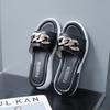 Sandals Ladies Flat Heel Platform Sandals Ladies Candy Color Casual Slippers Ladies Shoes Sandalias De Las Mujeres 2024