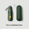 Cartoon Mini Sun & Rain Five-Fold Umbrella for Women - Portable, Sunscreen, and Dual-Use