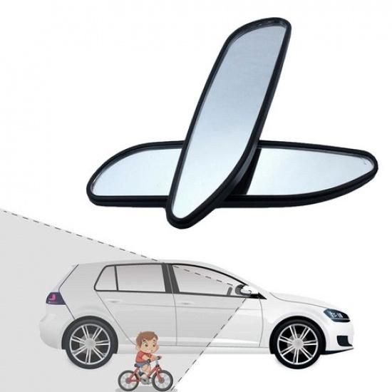 2x Auto Car Blind Spot Mirror 360° Wide Angle Convex Rear Side View Mirror Parts