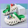Mario Cartoon Style Kids Clogs Breathable Slip On Sandals For Boys And Girls In Summer Colors