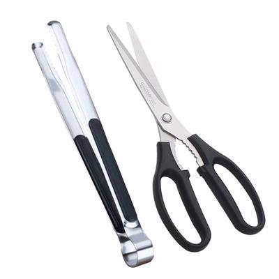 Zhishi Stainless Steel Kitchen Shear & Cracker Set