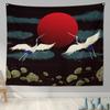 Home Decoration Japanese Ukiyo-e Tapestry Kanagawa Surf Hanging Cloth Wine Shop Japanese Tapestry Hanging Painting