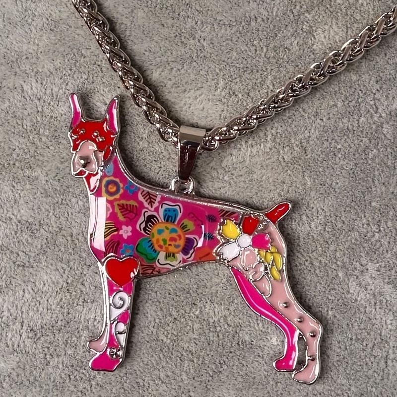 Buy Statement Metal Alloy Doberman Dog 