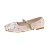 Single shoes embroidered shoes versatile Mary Jane single shoes women cheongsam tea shoes women