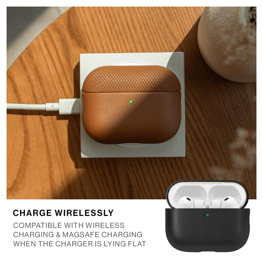 Native Union Classic Case for AirPods Pro 3 Made with Durable and Recycled Materials Durable Protection and Wireless Charging Compatible Compatible