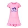 4999 Kids Girls Mira Zoey Rumi Printed Ruffle Short Sleeves Casual Dress