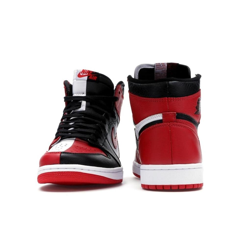 Air Jordan 1 Retro High OG NRG Homage to Home Unisex Sneakers Black black white-university-red 861428-061
