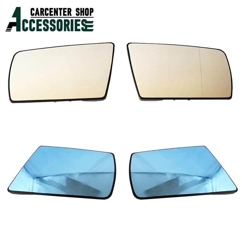 2028100721 2028100821 White Blue Mirror Glass for 1993-2000 Benz W202 Left/Right Side Heated Car Accessory