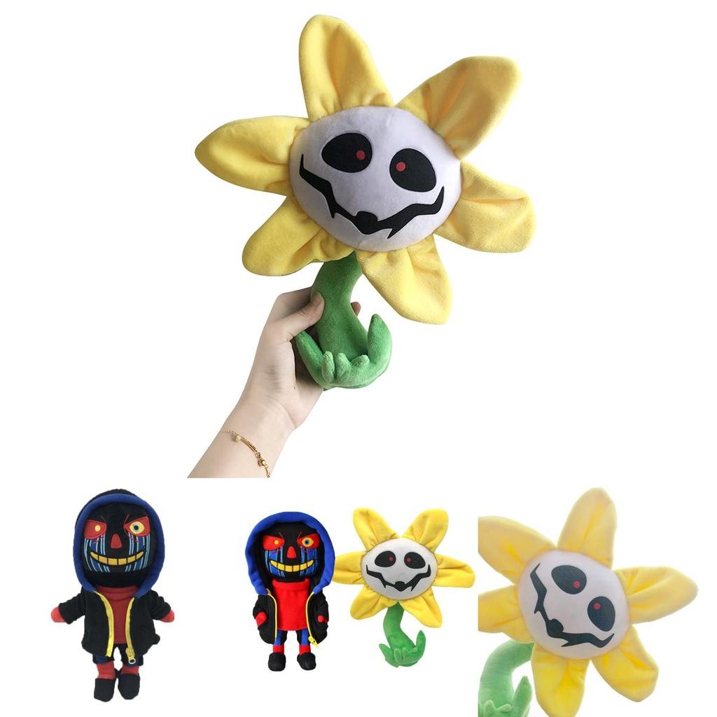 Deltarune Undertale Zombie Boss Fiore Peluche Figura Giocattolo Morbido E Colorato Bambola di Pezza Per Fan