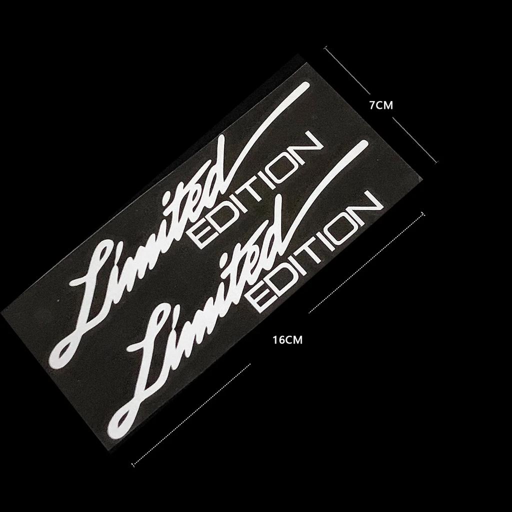 Set Limited Edition Styling Badge Motorcycle Stickers Decor Moto Auto Car Body Fuel Tank Rear Box Fender Decals Accessories