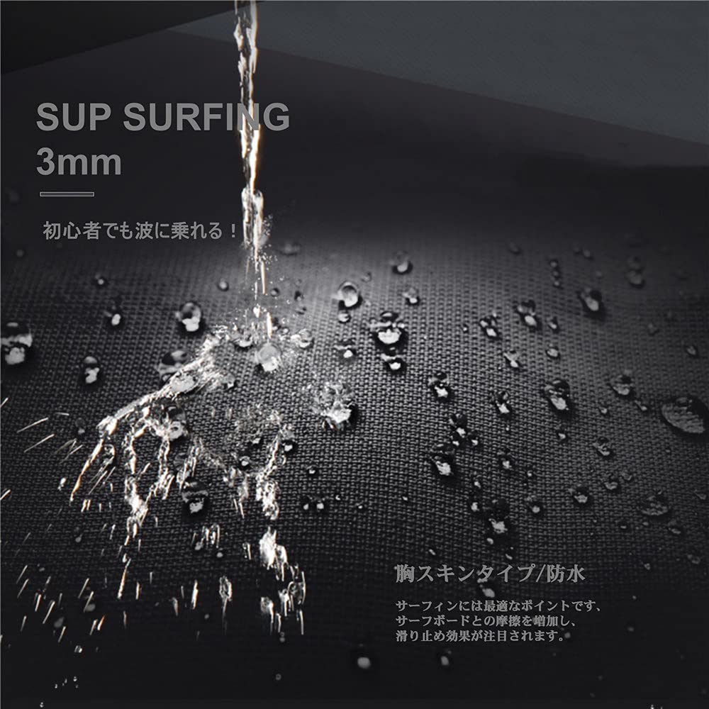 MORGEN SKY Wetsuit for One Neoprene Chest Back Jersey 1070 Full Suit Type Men, 2mm/3mm Piece, Material, Skin, Diving, Surfing, Diving, Fishing, Zip,