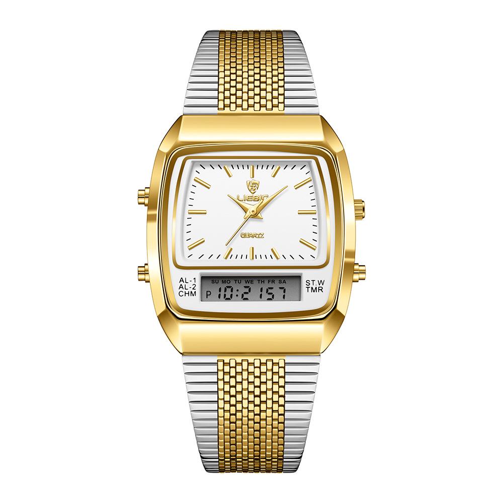 Laibinji Men's High-End Luminous Waterproof Quartz Business Watch