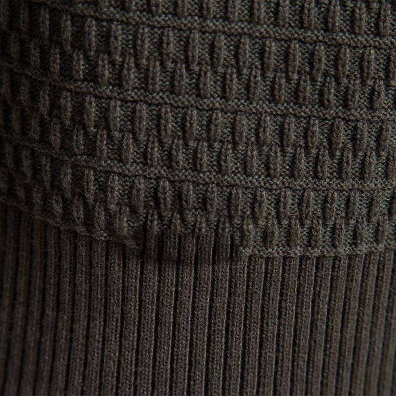 Gant Embroidered Autumn and Winter New Trend Solid Color Cardigan Men's Sweater Business High-quality Sweater Knitted Sweater