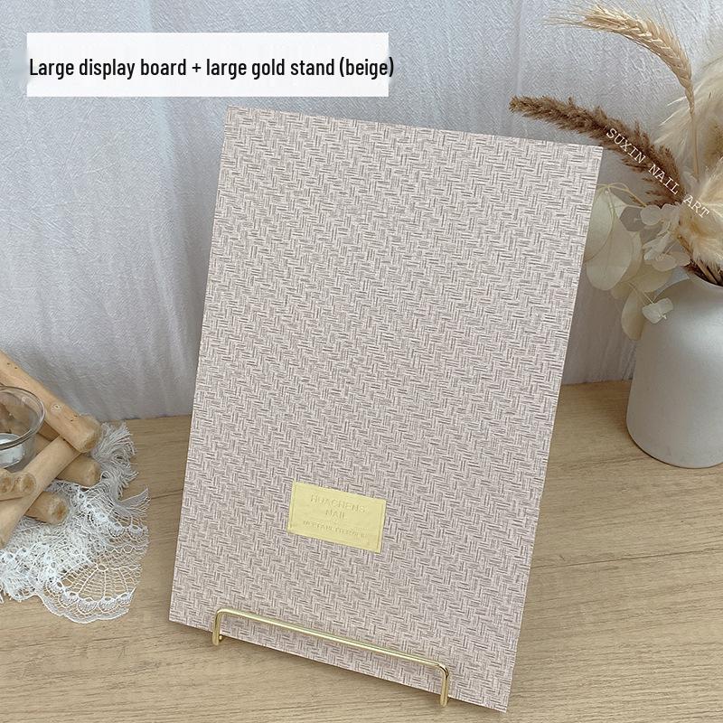 Woven Texture Nail Art Display Board - Large & Small Sizes, Wearable Nails, Live Stream Photo Props