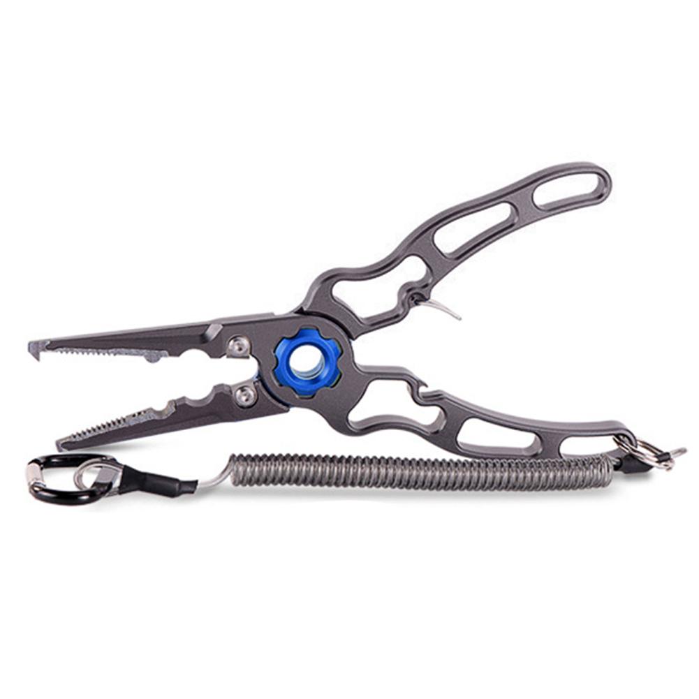 Fishing Line Cutter Aluminum Alloy Fishing Hook Remover Multifunctional Fish Controller Tongs for Outdoor Bass Fishing Line