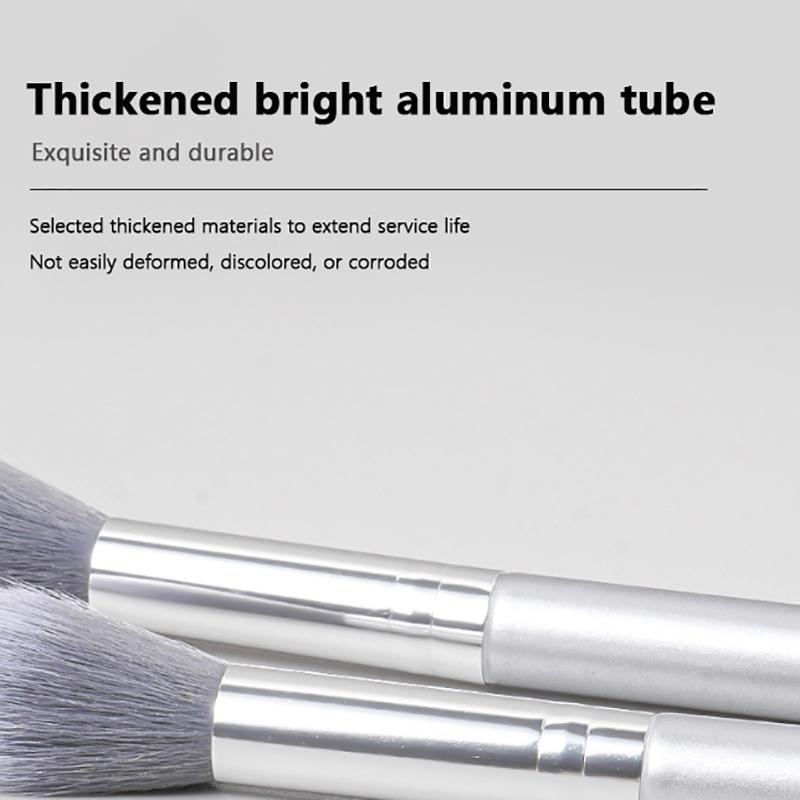 1 bucată pensulă pentru fard de obraz Instrument portabil de machiaj color din fibre naturale, prietenos cu pielea, non-iritant, machiaj multifuncțional