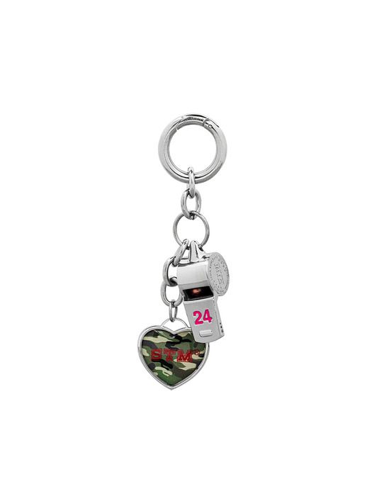 SENTIMENTS NO.552 [silver PinK] 24 COLOR WHISTLE KEY RinG