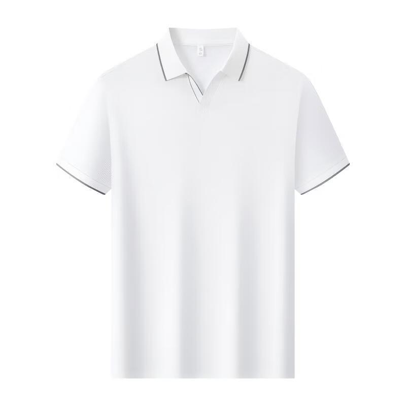 Men's Anti-Wrinkle Cool-Touch Spread Collar Polo Shirt