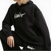 Nike Sportswear Phoenix Fleece Letter Logo Hooded Long Sleeve Loose Sweatshirt Women Tops IM9644-010