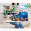 APPLEONE Jigsaw Puzzle Amalfi 1000 Made In 75 X 50 by Sam Park 1000-915 "Sunny Coast" Pieces, Japan, Cm,