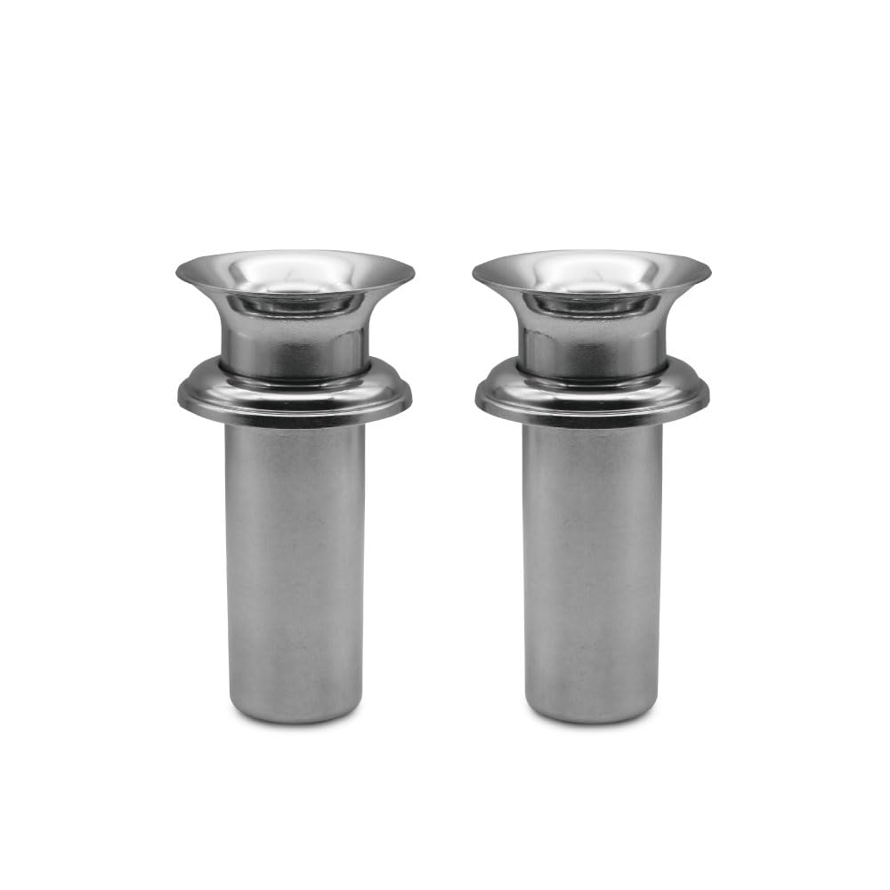

[Grave] Stainless Steel Grave Vase, Set of 2, C-39, Upgrade to a High-Quality Vase with Just a Single Insert, ST Craft HAC-39