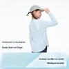 Onmygame Girls' Sun-Protective Cooling Long-Sleeve Round Neck T-Shirt