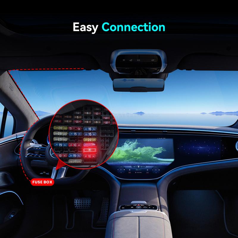 DDPAI Dashcam Hardwire Kit for 24H Parking Monitor Compatible with N1/N3 Pro/N5/Z40/Z50