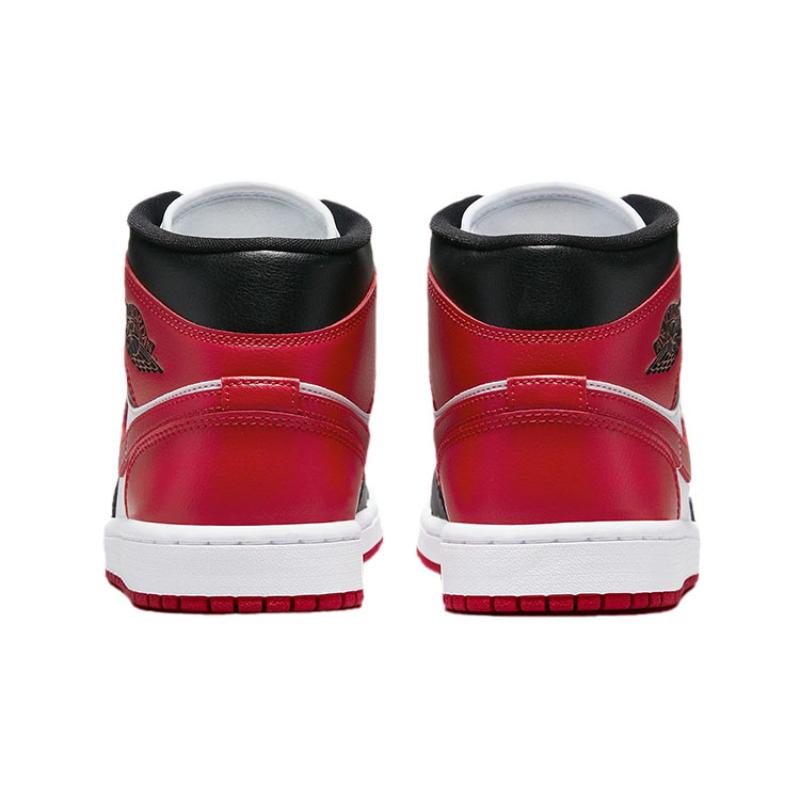 Air Jordan 1 Mid 'Alternate Bred Toe' Women's Jordan BQ6472-079