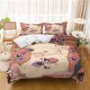 Lucky Rabbit Anime Duvet Cover Children'S Bedding Pillowcase Printed Children Adult Set Queen Size Reactive Printing Quilt